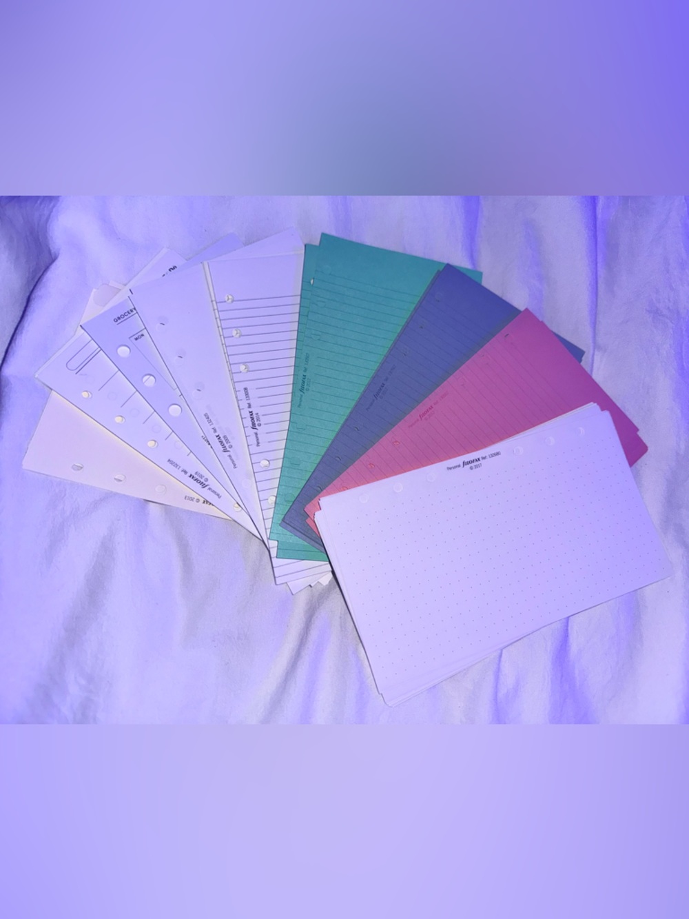 filoFAX Personal Planner Inserts